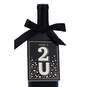 Black and Gold Large Gift Tag and Ribbon Set, , large image number 2