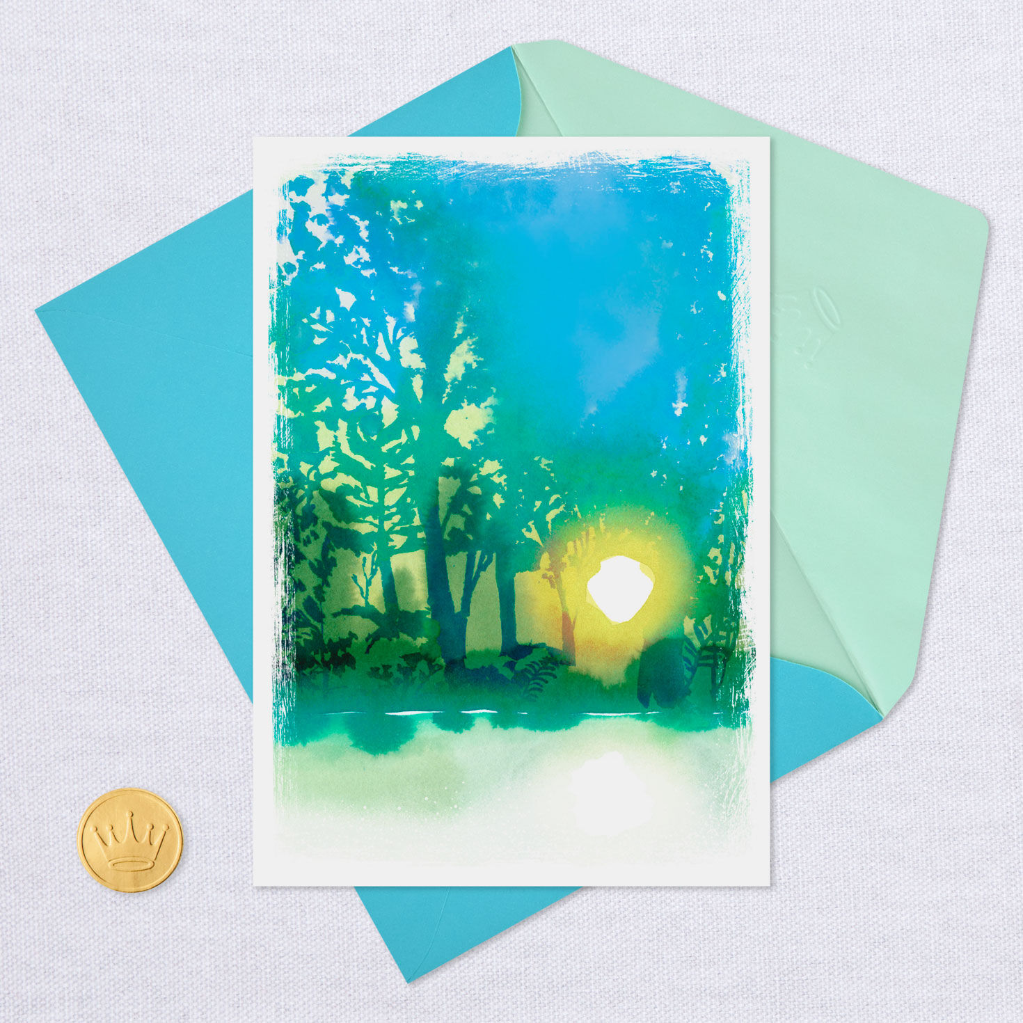 Sun Shining Through Trees Blank Card for only USD 2.99 | Hallmark