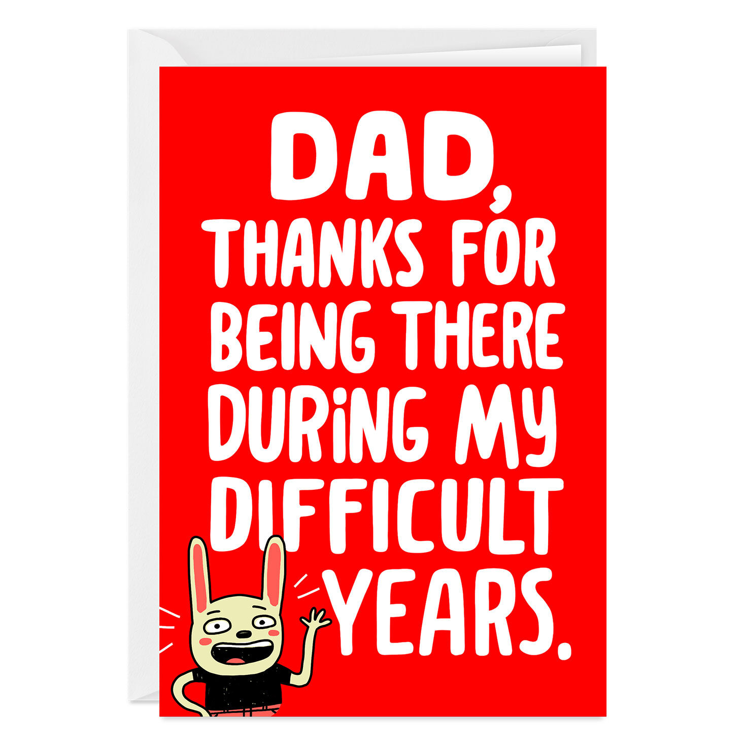 From Your Difficult Child Funny Custom Father's Day Card