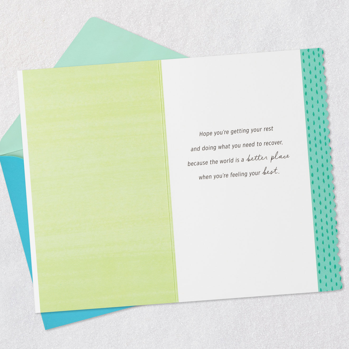 Take It Easy Get Well Card, , large image number 3