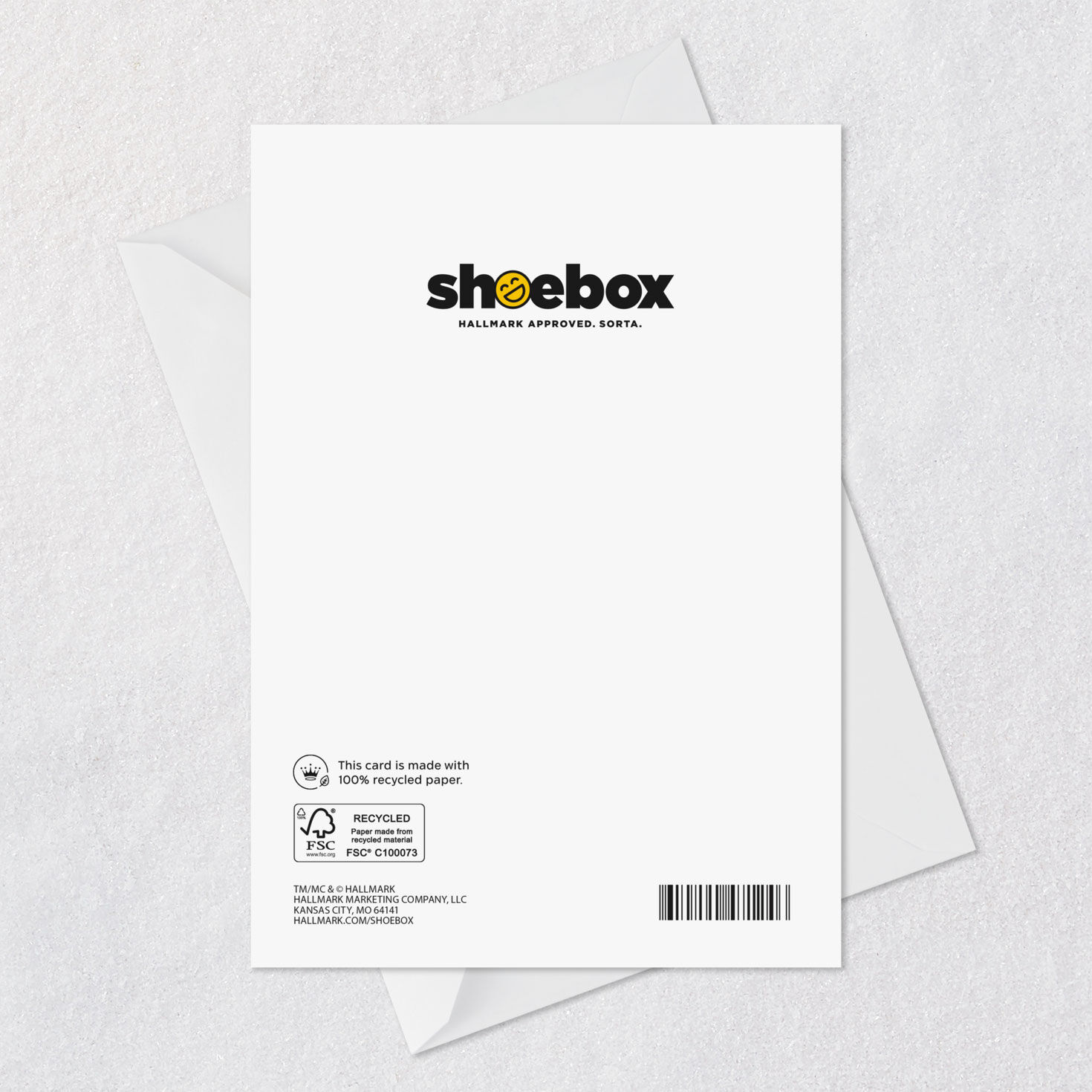 Critter and Hearts on Green Anniversary Card Card Back with Envelope image number 7