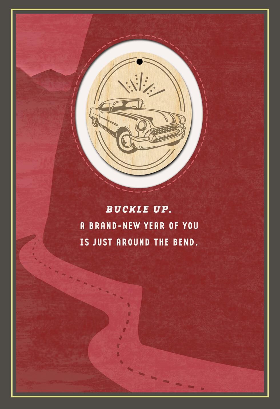 An Awesome Ride Birthday Card With Keychain
