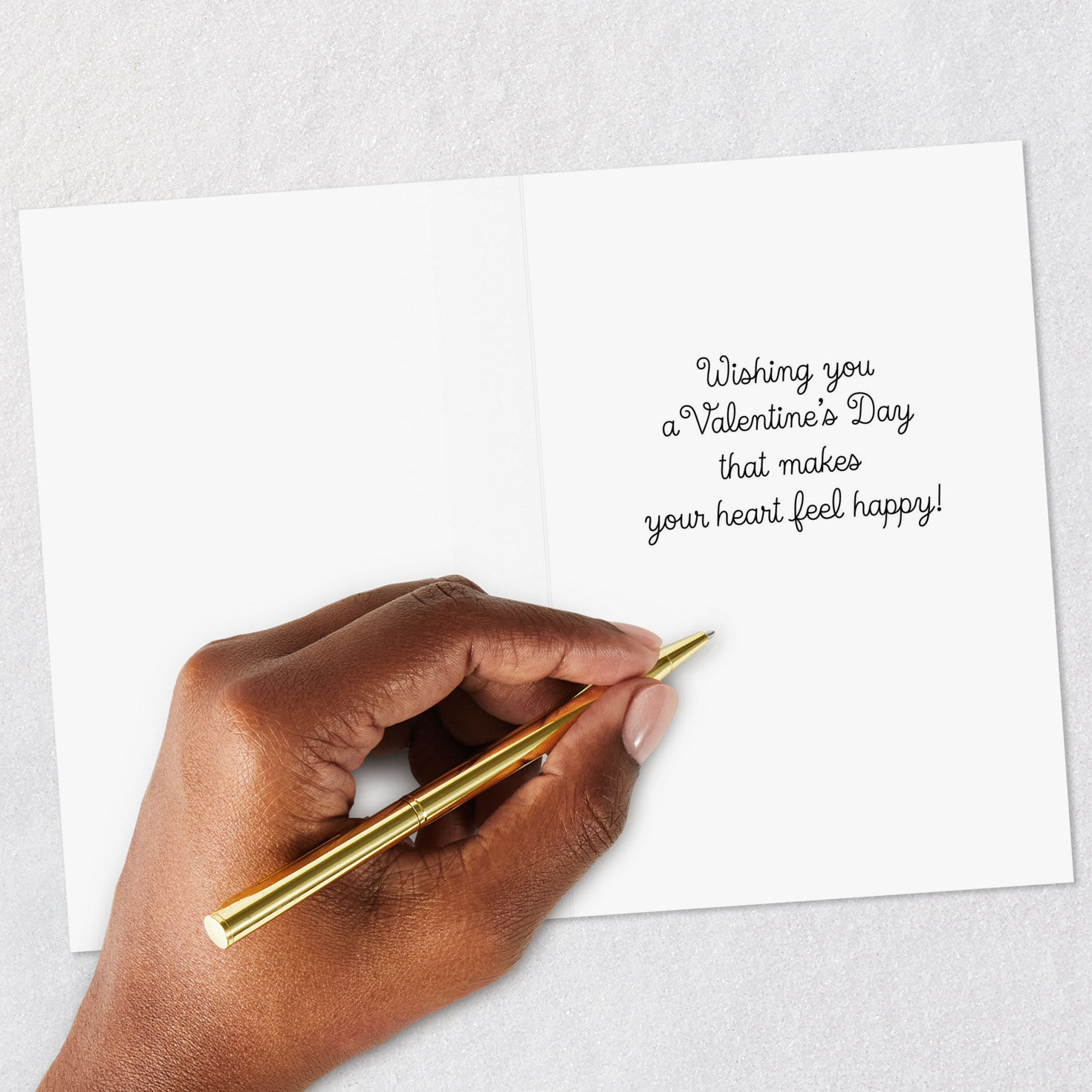 Candy Hearts and Flowers Valentine's Day Card Pack Signing card image number 6