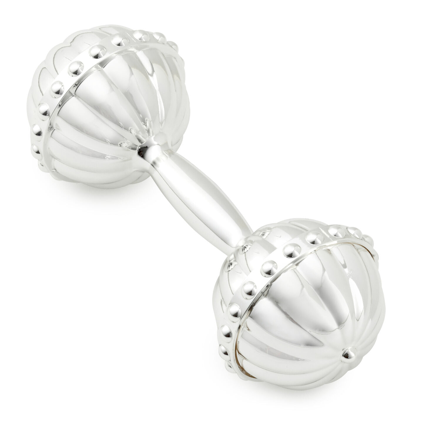 Baby silver hot sale rattle keepsake