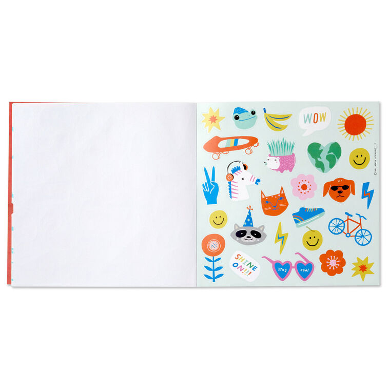 Animal Fun Fold-a-Note Assorted Mini Notes With Stickers Book, , large image number 4