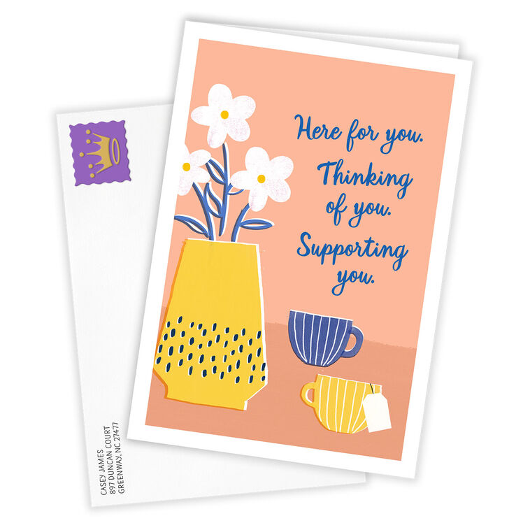 Writing Support Cards Sending Strength and Love Custom Support Card - Greeting Cards | Hallmark