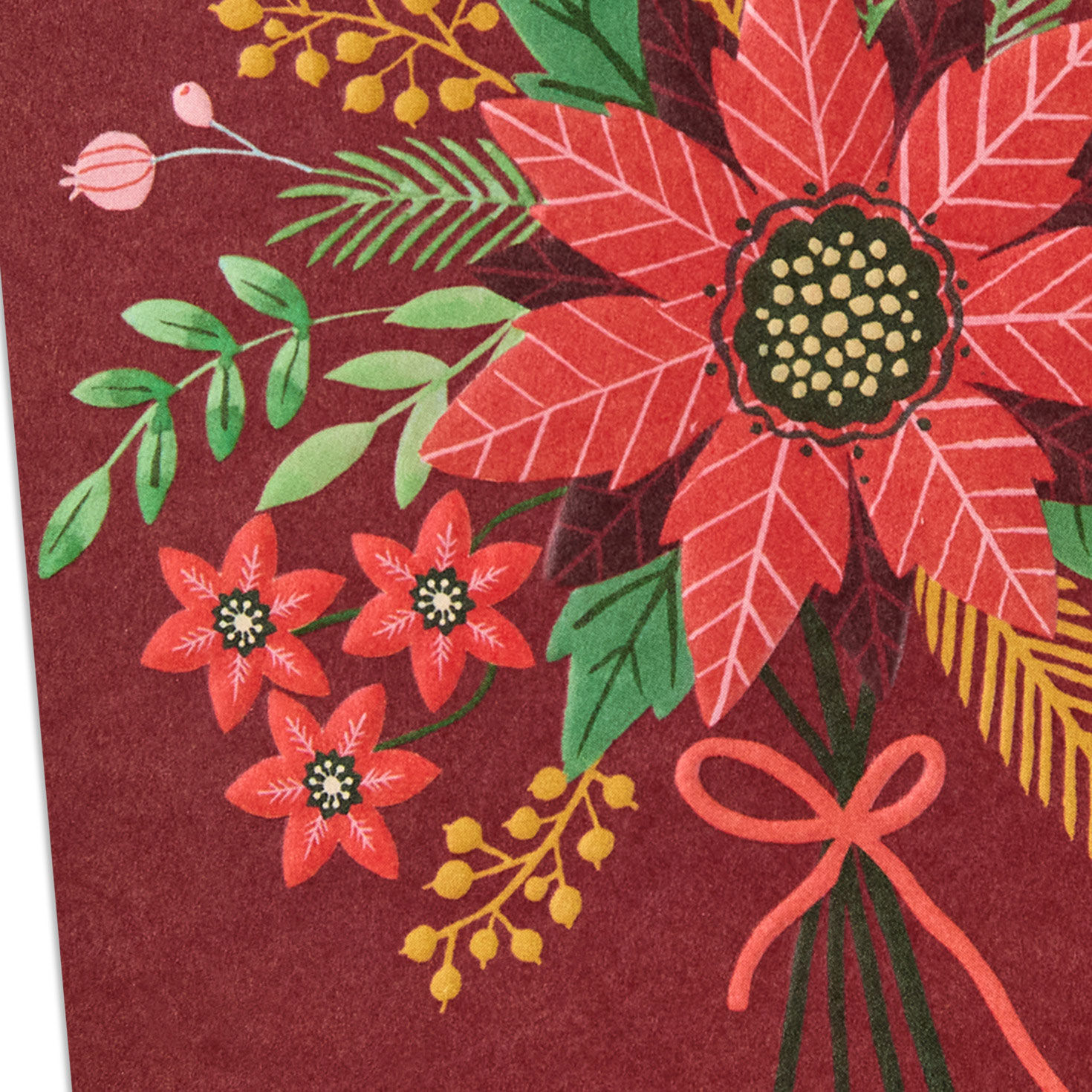 Grateful for You Holiday Florals Packaged Christmas Cards, Set of 5 for only USD 5.00 | Hallmark