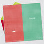 Penguins Spanish Gift Card Holder Christmas Card Open card with envelope image number 3