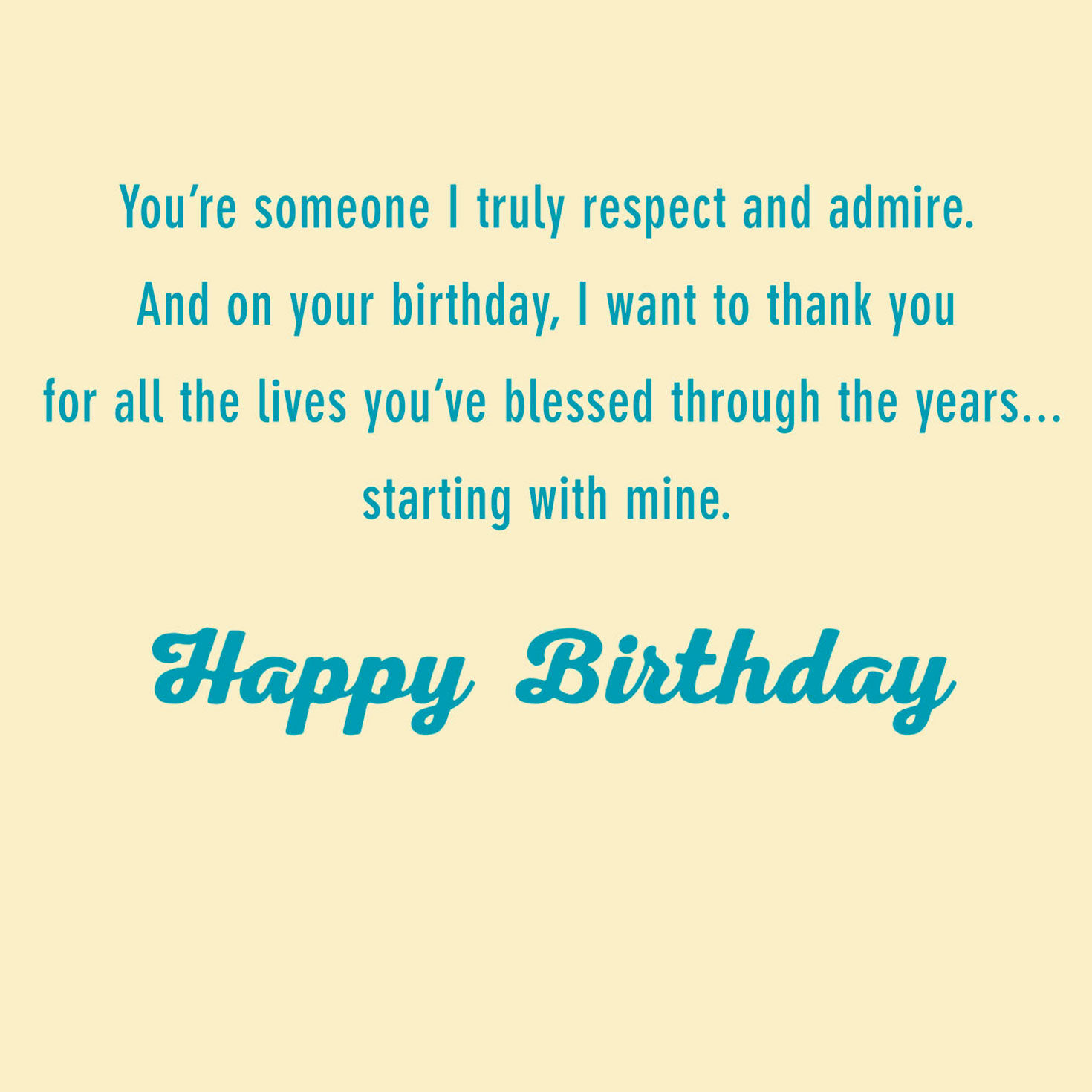 You've Made a Difference in My Life Birthday Card for Him for only USD 3.99 | Hallmark