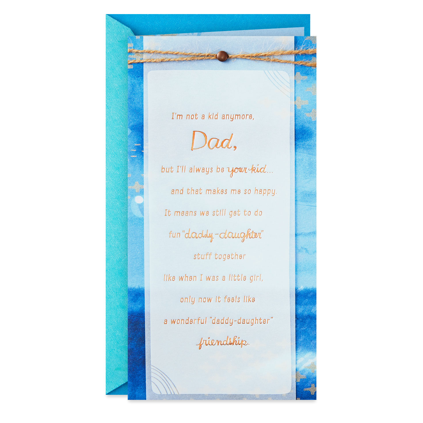 Always Your Kid Birthday Card for Dad From Daughter, , large image number 1