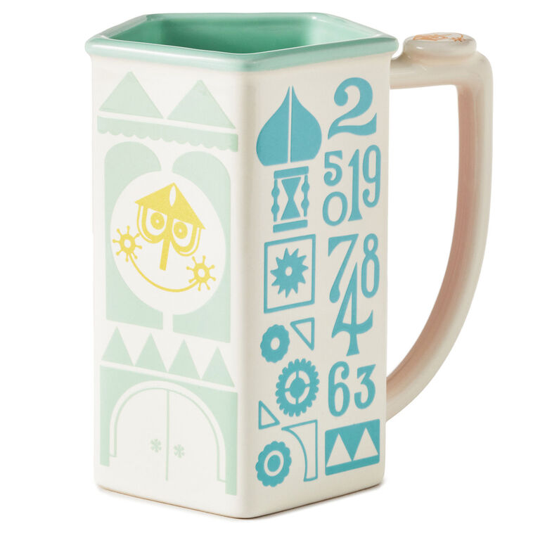 Disney It's a Small World 5-Sided Mug, 15 oz.