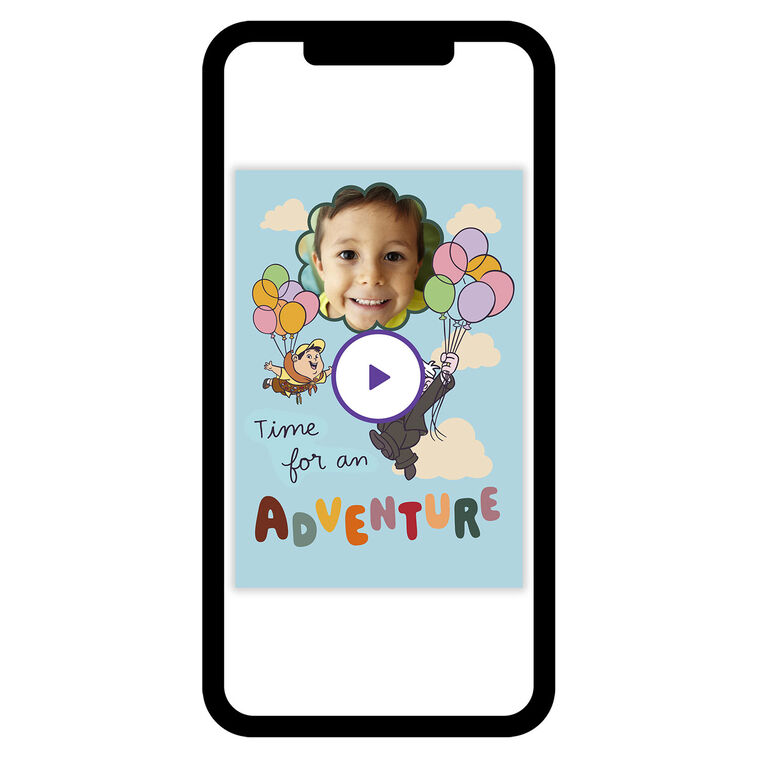 Disney/Pixar Up Time for an Adventure Custom Card Greeting Cards