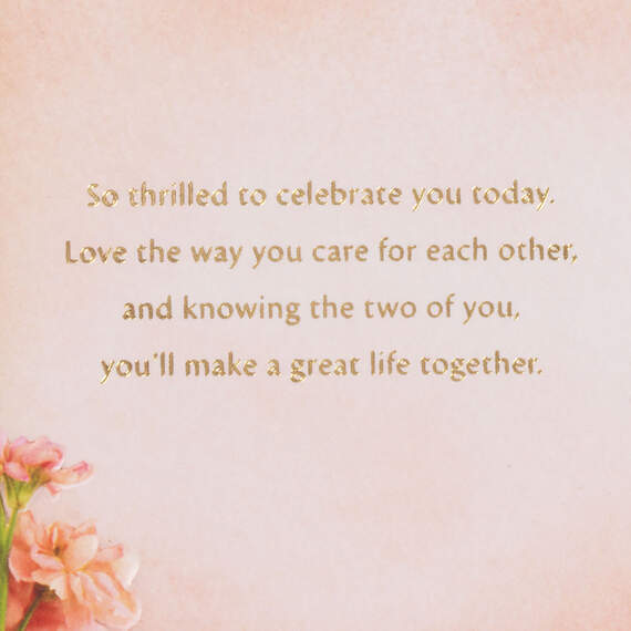 Thrilled to Celebrate You Wedding Card for Daughter and Son-in-Law, , large image number 2