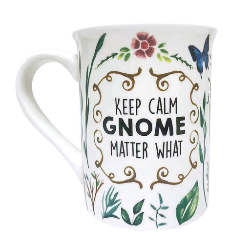 Our Name Is Mud Sculpted Gnome Mug, 16 oz., 