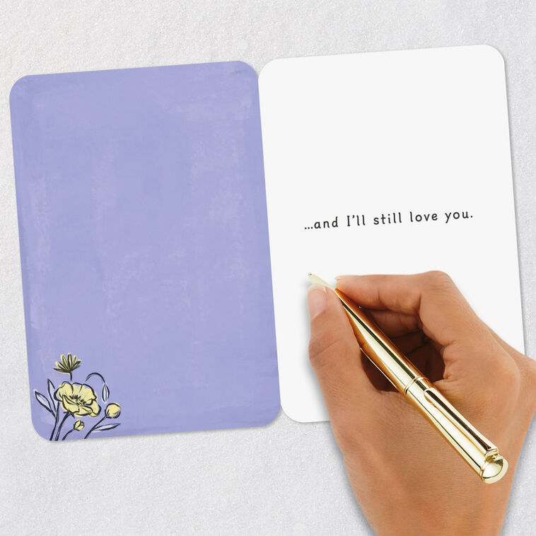 Flowers in Envelope Love Card Signing card image number 6