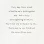 So Proud and Lucky in Love Valentine's Day Card for Wife, , large image number 2