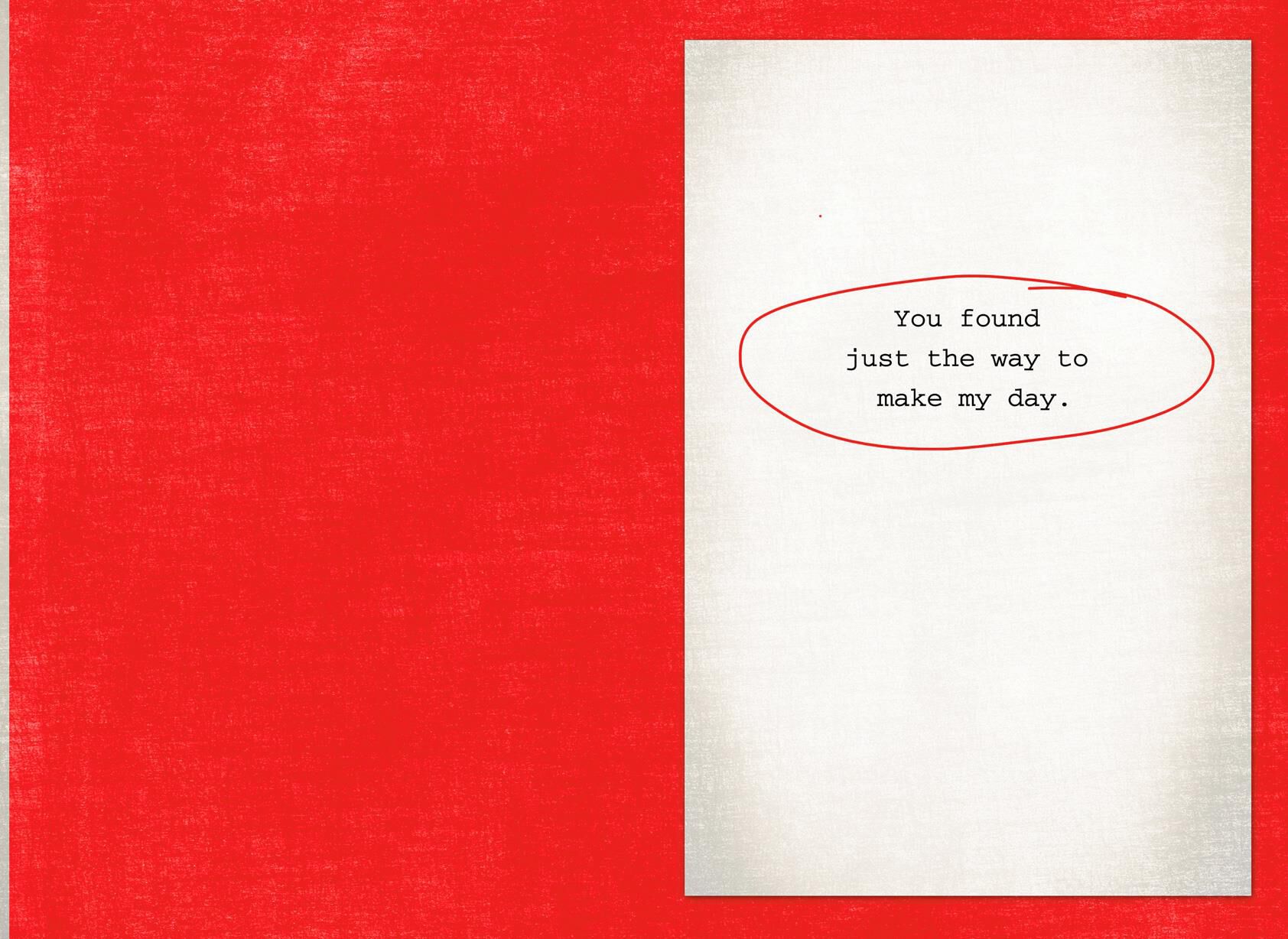 Word Search Thank You Card