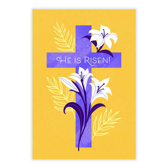 He Is Risen Religious Easter eCard, , large image number 2