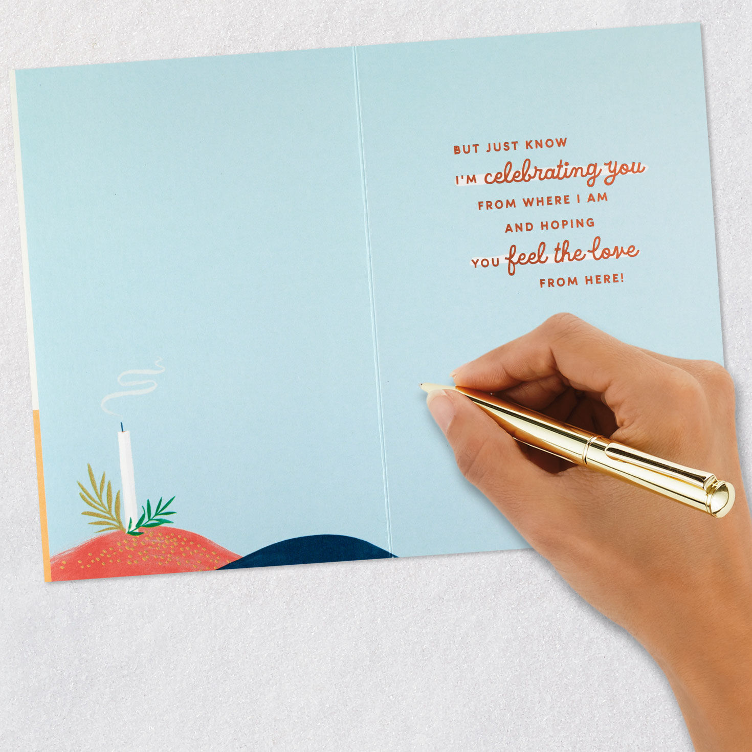 Celebrating You Across the Miles Birthday Card for only USD 3.59 | Hallmark