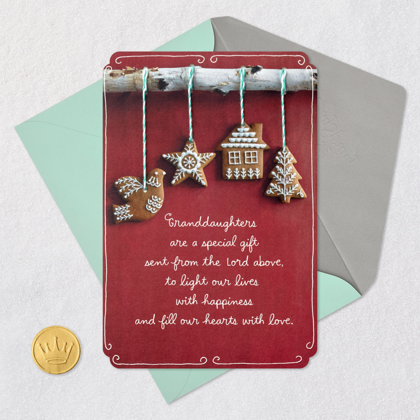 You're a Gift Religious Christmas Card for Granddaughter for only USD 4.59 | Hallmark