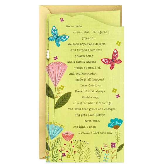 We've Made a Beautiful Life Together Love Card, , large image number 1