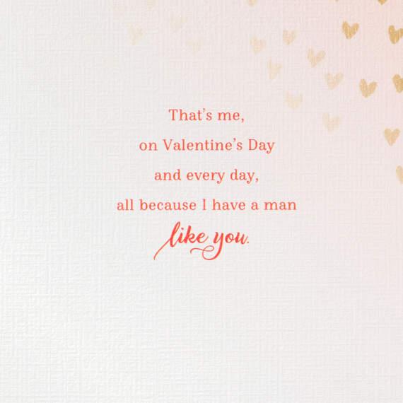 You Make My Soul Smile Romantic Valentine's Day Card for Him, , large image number 3