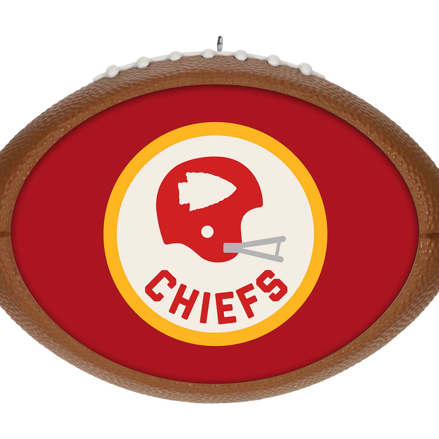 Hallmark Channel Holiday Touchdown: A Chiefs Love Story Football Ornament, , large image number 5