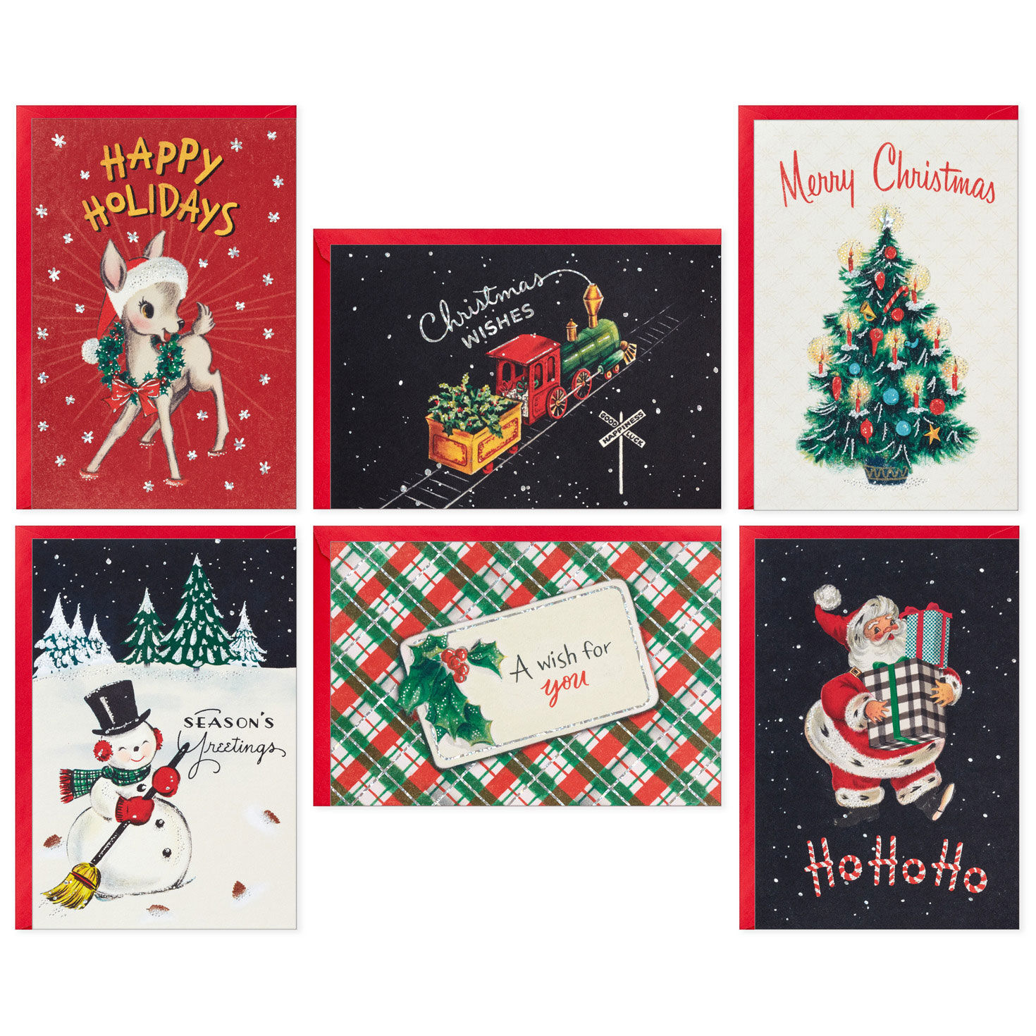Boxed christmas cards store