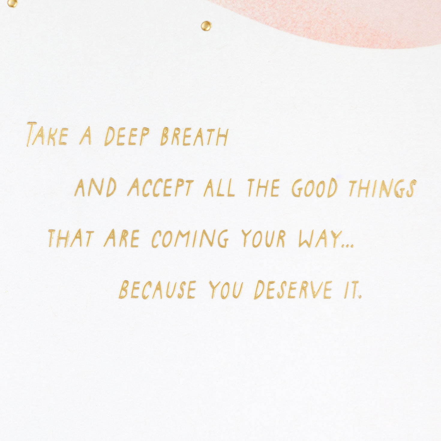 You Deserve It Congratulations Card - Greeting Cards | Hallmark