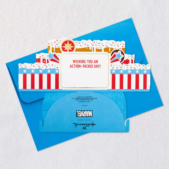 Marvel Action-Packed Wishes Pop-Up Birthday Card, , large image number 7
