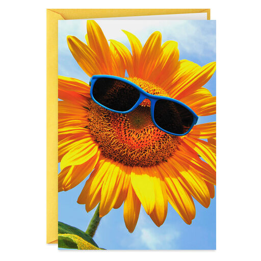 Sending a Little Sunshine Your Way Thinking of You Card, 