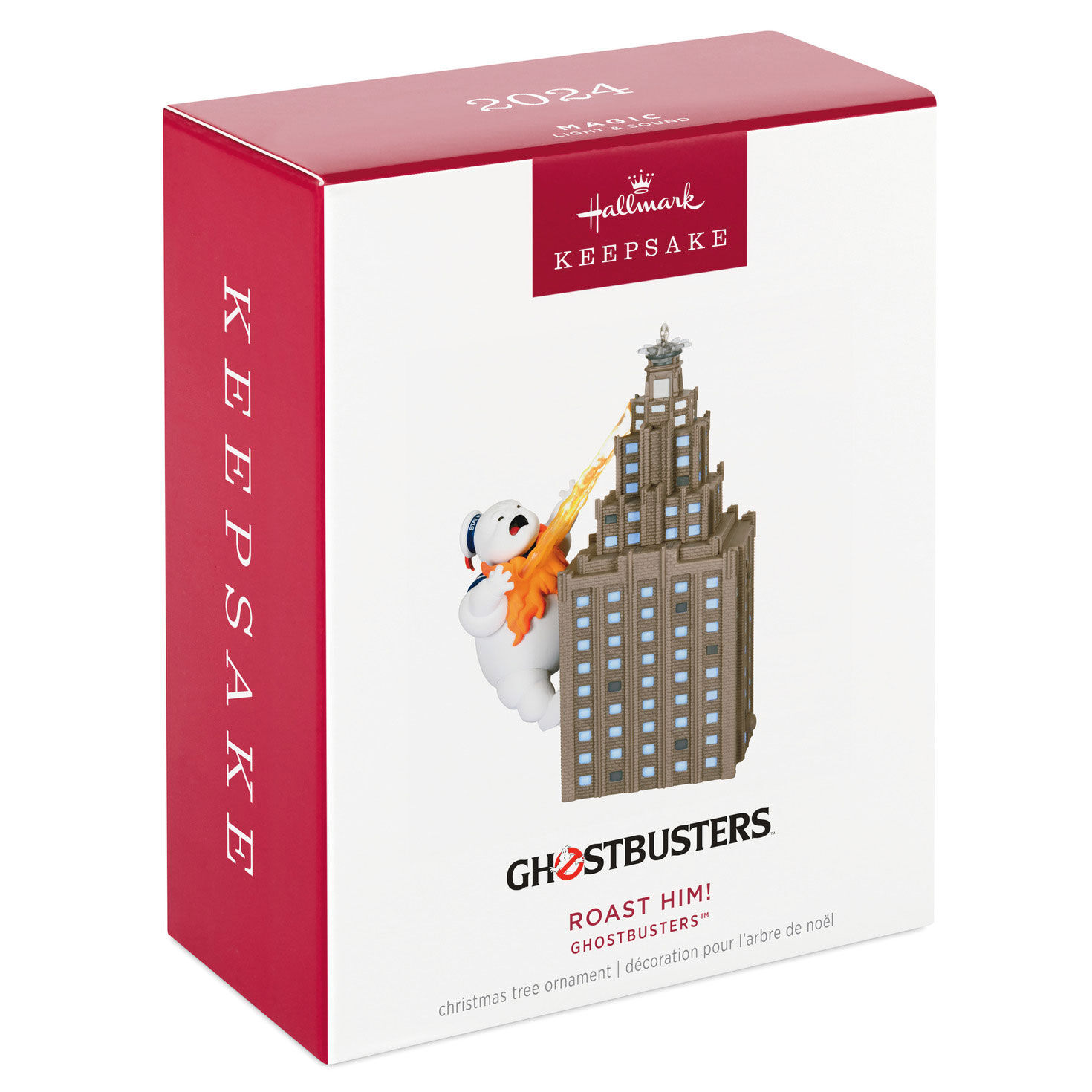 Ghostbusters™ Roast Him! Ornament With Light and Sound Keepsake