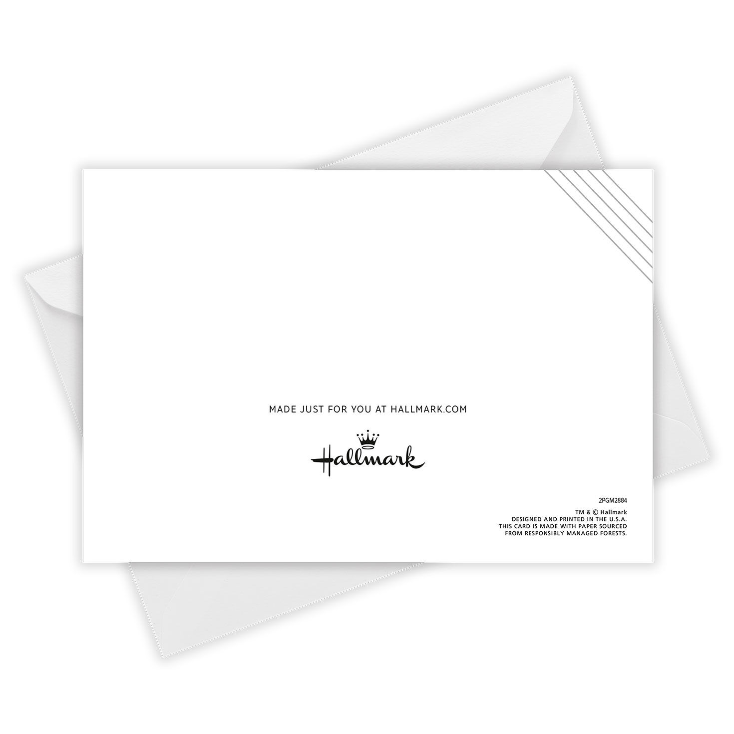 Hello Horizontal Custom Thinking of You Card, , large image number 5