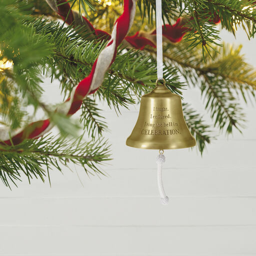 Cancer Survivor's Bell Metal Ornament Benefitting Cancer Research at Mayo Clinic®, 