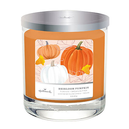 Heirloom Pumpkin Scented 3-Wick Candle, 16 oz., 