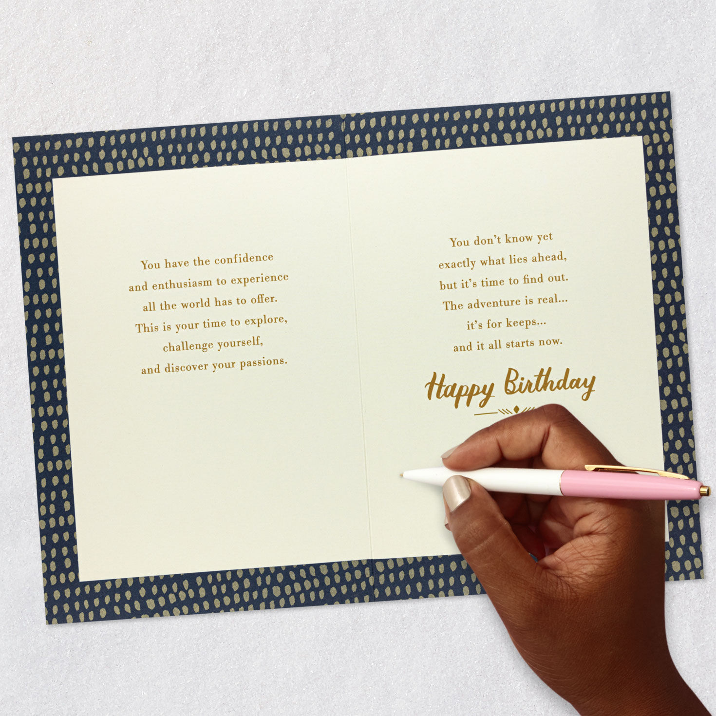 Silver Frame and Black 21st Birthday Card  image number 7