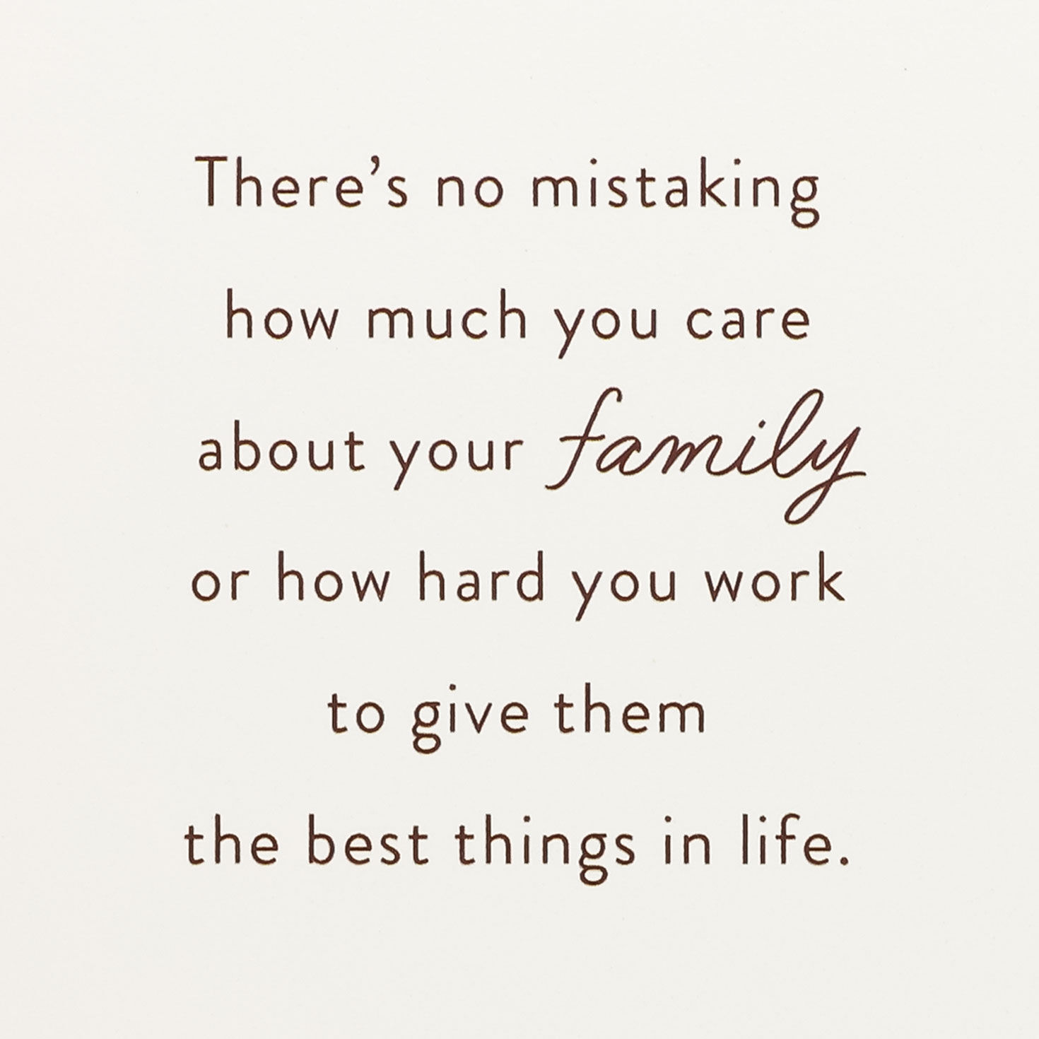 Blue Brushstrokes Son-in-Law Father's Day Card Sentiment image number 2