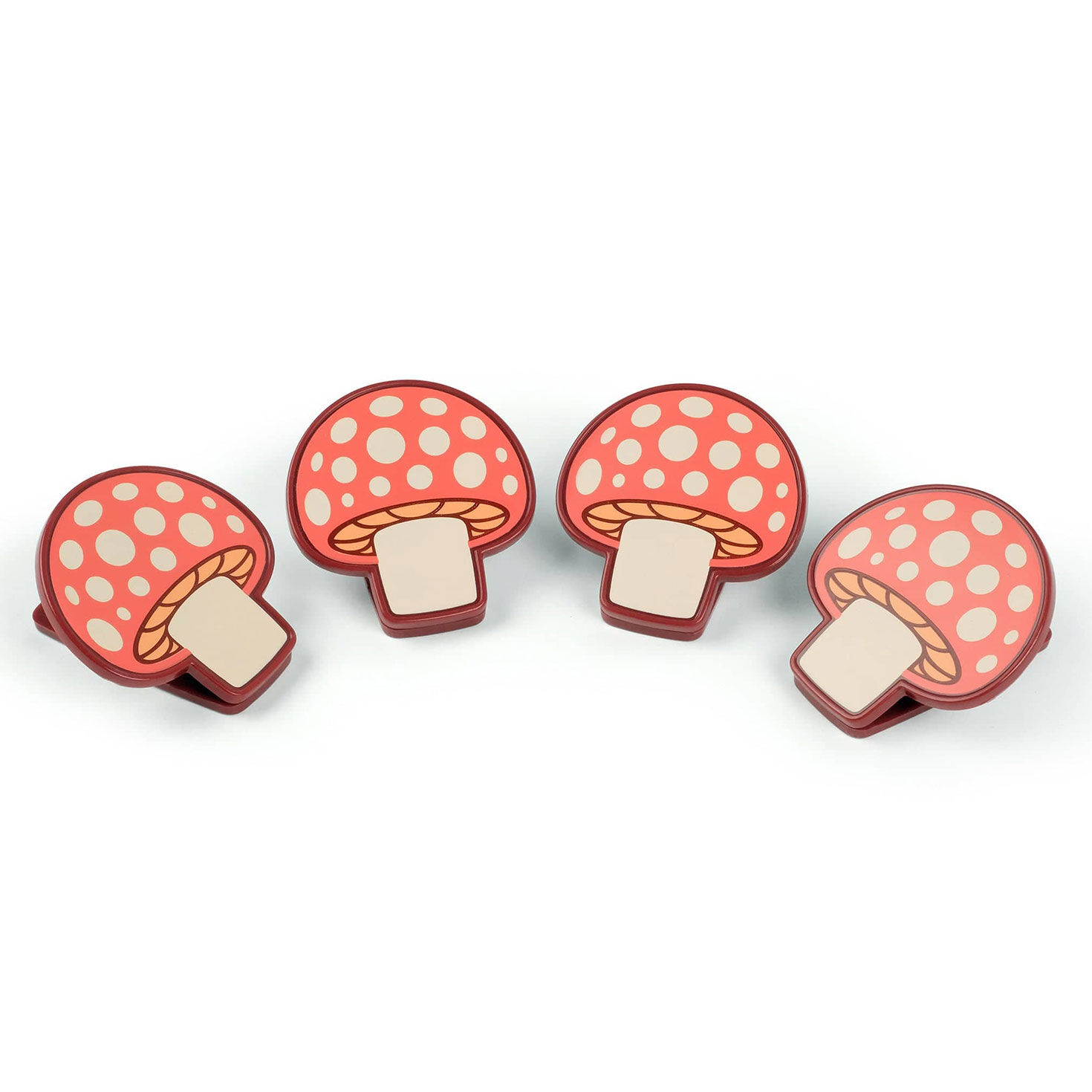 Fred Shroommates Chip Clips, Set of 4