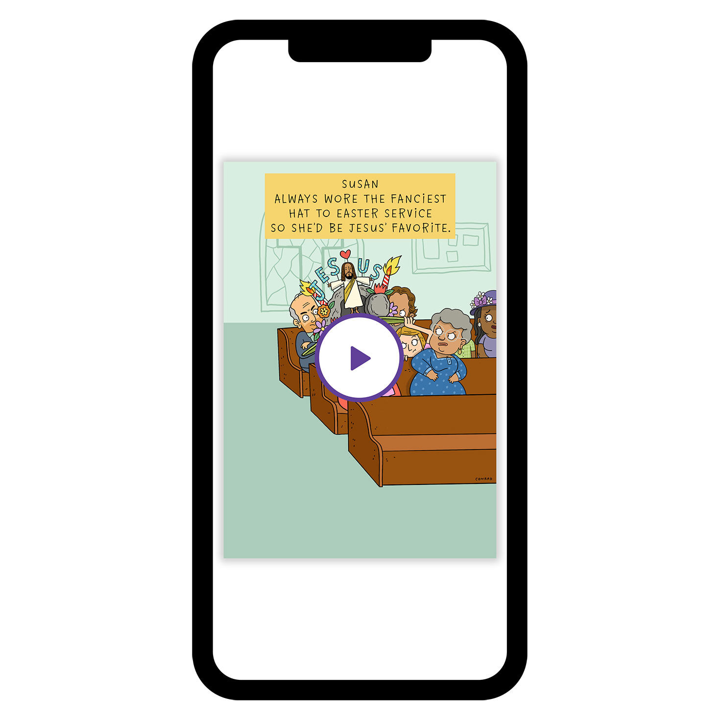 Fancy Easter Hat Funny Custom Easter eCard