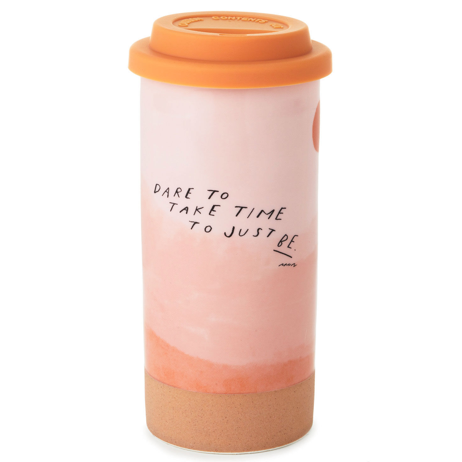 Morgan Harper Nichols Dare to Take Time Ceramic Travel Mug, 10 oz. -  Insulated Tumblers - Hallmark