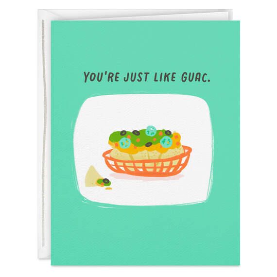 You're Extra Like Guac Funny Card, , large image number 1
