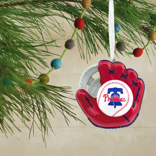 MLB Philadelphia Phillies™ Baseball Glove Hallmark Ornament, 
