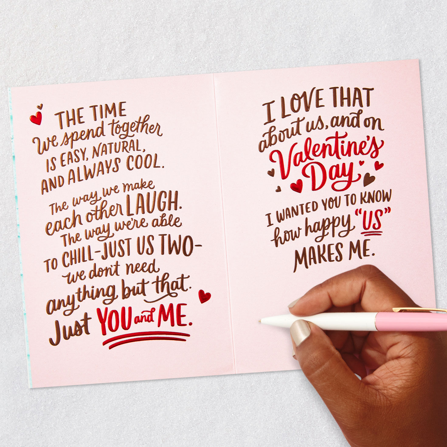 There's Something About You and Me Valentine's Day Card for only USD 4.99 | Hallmark
