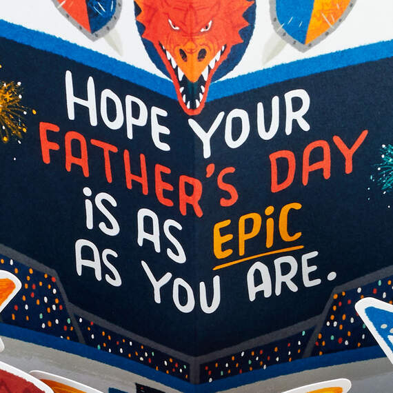 You're the Best Pop-Up Father's Day Card for Dad, , large image number 3