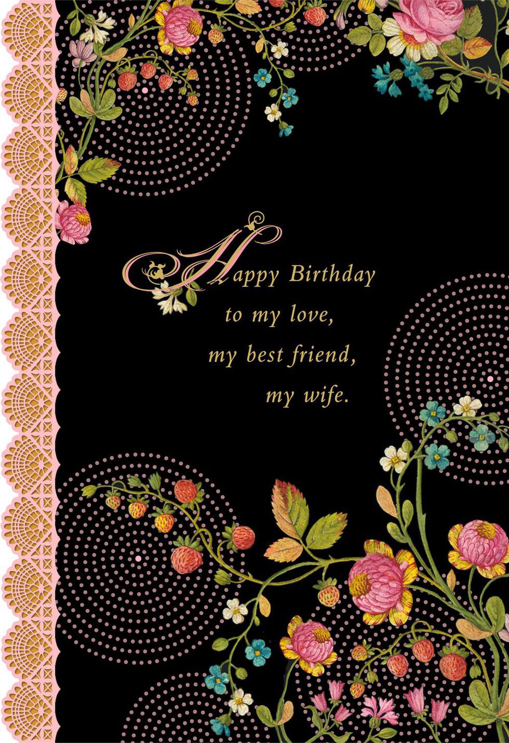 My Love My Best Friend Birthday Card For Wife Greeting Cards