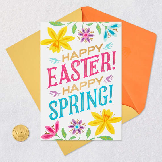 Happy Spring to Someone Wonderful Thinking of You Easter Card, , large image number 5