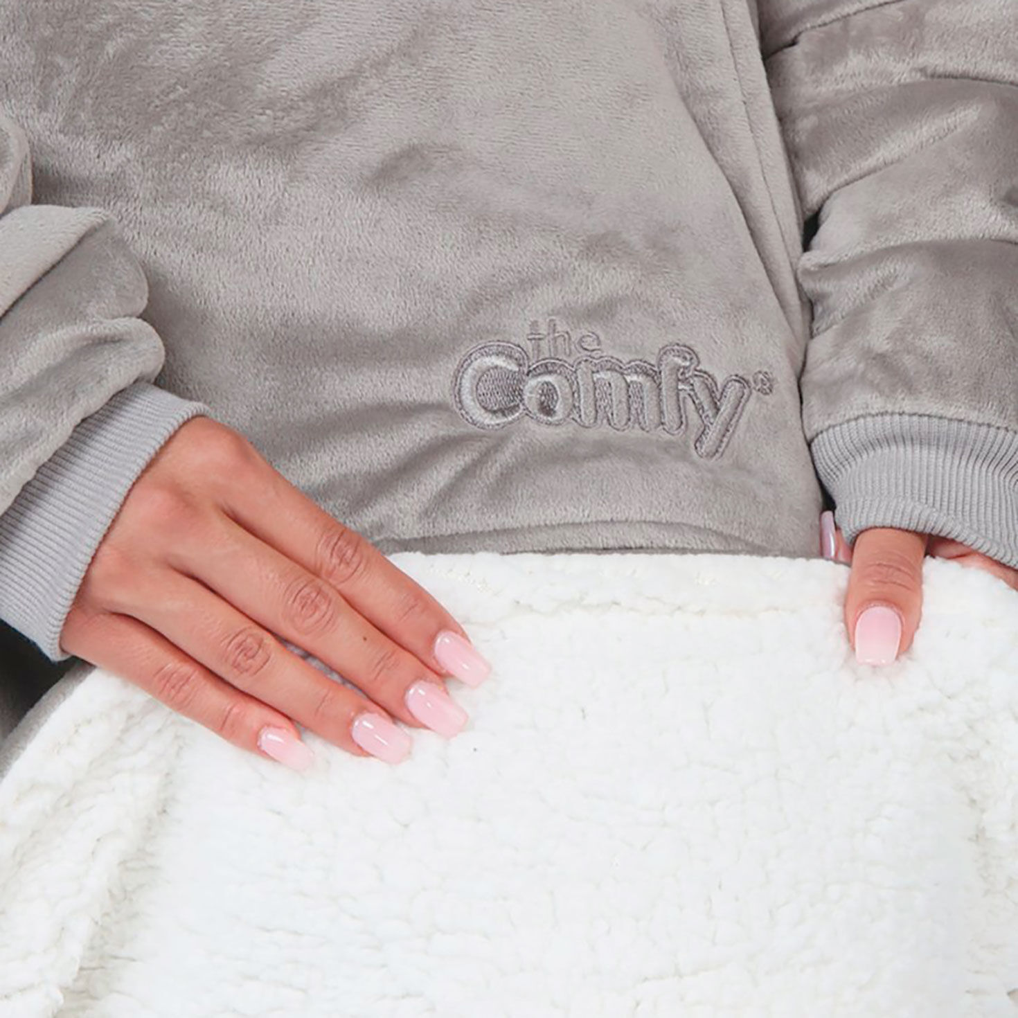 The Comfy Original Wearable Blanket in Gray Loungewear Hallmark