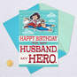 DC Comics Superman™ My Husband, My Hero Birthday Card, , large image number 5