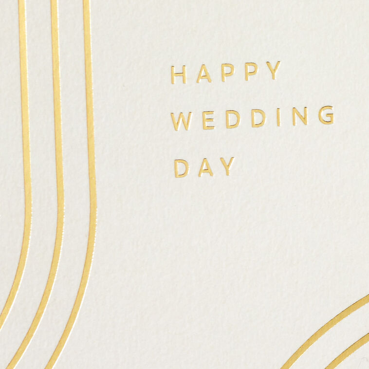Happy Forever Wedding Day Card, , large image number 4
