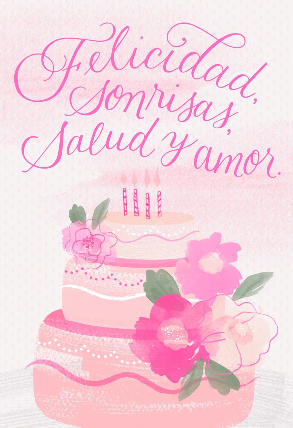 To Your Happiness Spanish-Language Musical Birthday Card